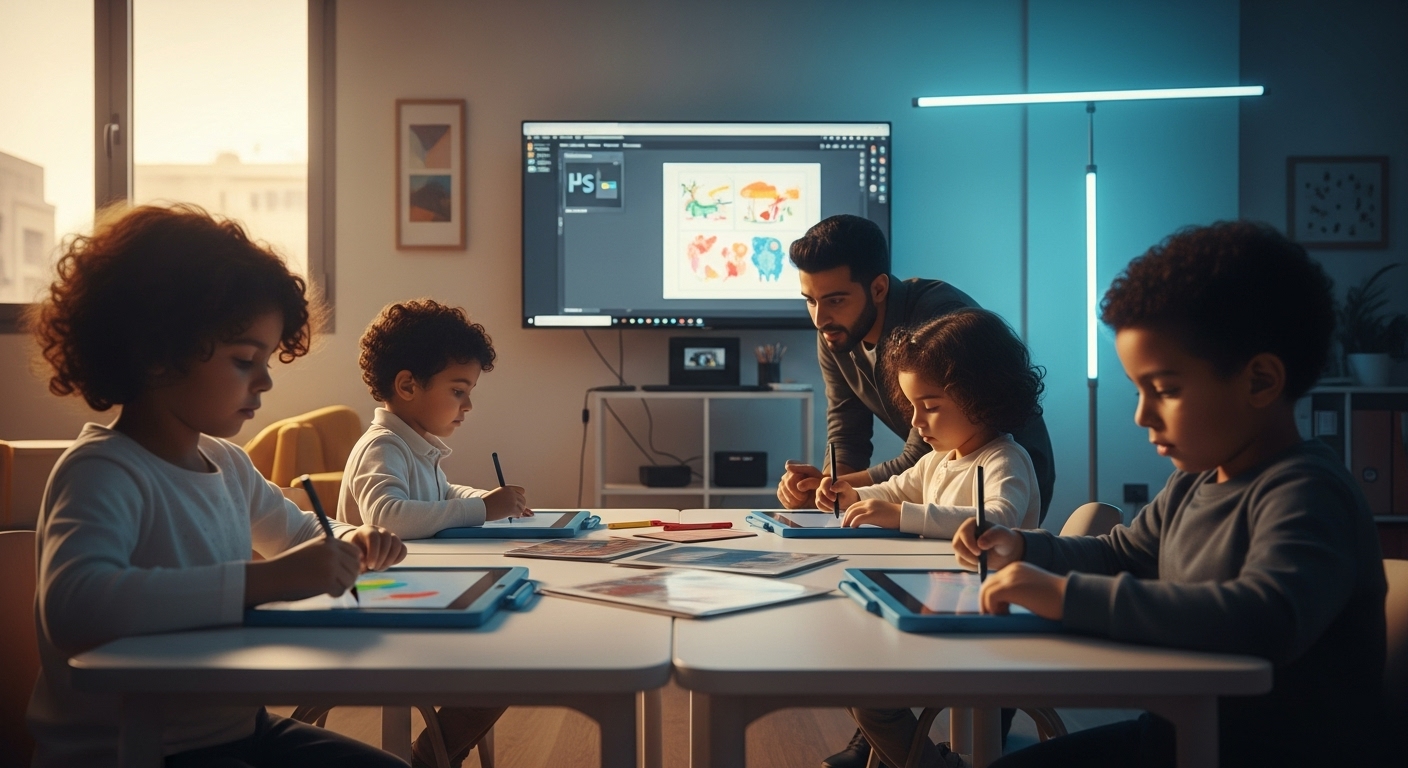 تصميم الجرافيك للأطفال